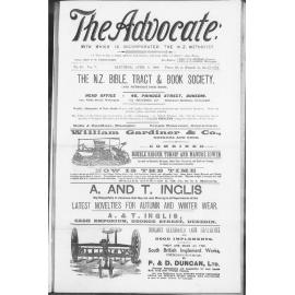 The Advocate - 8th April 1899