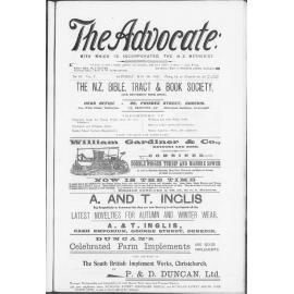 The Advocate - 13th May 1899