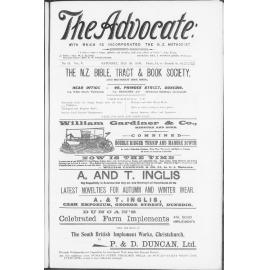 The Advocate - 20th May 1899