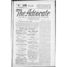 The Advocate - 8th July 1899