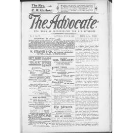 The Advocate - 22nd July 1899