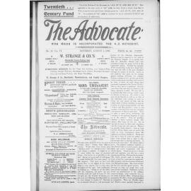 The Advocate - 5th August 1899