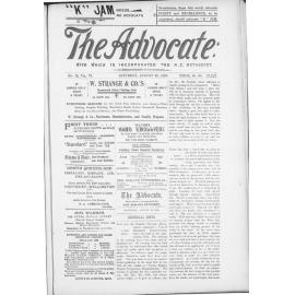 The Advocate - 26th August 1899