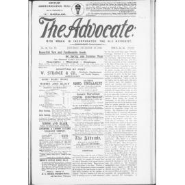The Advocate - 23rd December 1899