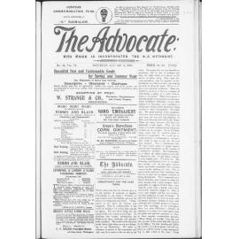 The Advocate - 6th January 1900