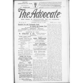 The Advocate - 13th January 1900