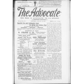 The Advocate - 20th January 1900