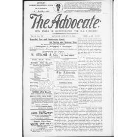 The Advocate - 27th January 1900