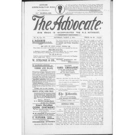 The Advocate - 3rd March 1900