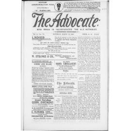The Advocate - 10th March 1900
