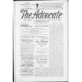 The Advocate - 17th March 1900