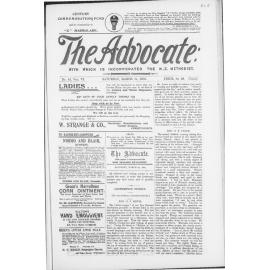 The Advocate - 24th March 1900