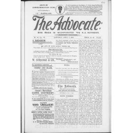The Advocate - 7th April 1900