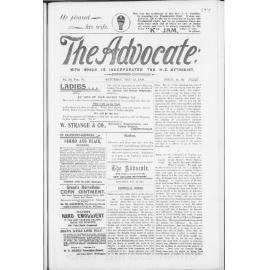 The Advocate - 12th May 1900