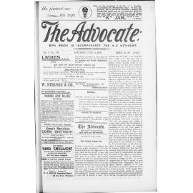 The Advocate - 2nd June 1900