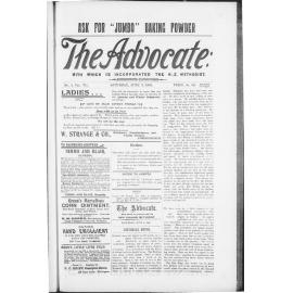 The Advocate - 9th June 1900
