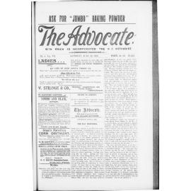 The Advocate - 23rd June 1900