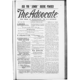 The Advocate - 30th June 1900