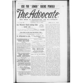 The Advocate - 28th July 1900
