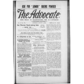 The Advocate - 4th August 1900