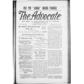 The Advocate - 20th October 1900