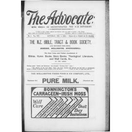 The Advocate - 1st December 1900