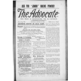 The Advocate - 19th January 1901
