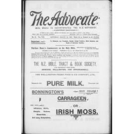 The Advocate - 16th March 1901