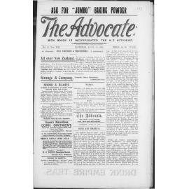 The Advocate - 20th April 1901