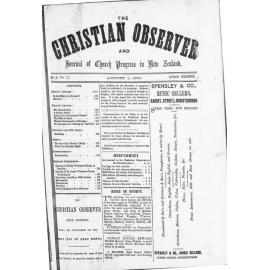The Christian Observer - 1st August 1870