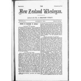 The New Zealand Wesleyan - 2nd March 1874