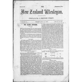 The New Zealand Wesleyan - 13th February 1875