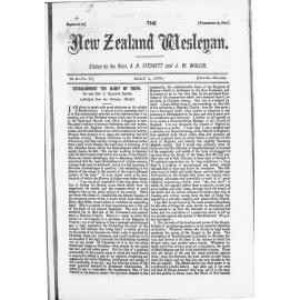 The New Zealand Wesleyan - 1st May 1876