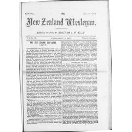 The New Zealand Wesleyan - 5th February 1877