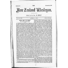 The New Zealand Wesleyan - 1st April 1878
