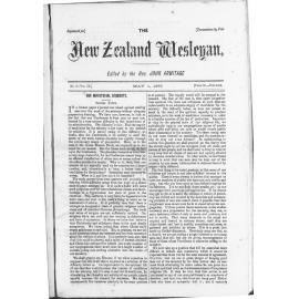 The New Zealand Wesleyan - 1st May 1879