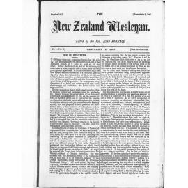The New Zealand Wesleyan - 1st January 1880