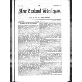 The New Zealand Wesleyan - 1st June 1880