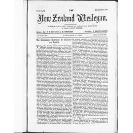 The New Zealand Wesleyan - 2nd January 1882