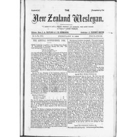 The New Zealand Wesleyan - 6th February 1882
