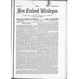 The New Zealand Wesleyan - 1st April 1882