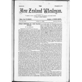 The New Zealand Wesleyan - 1st July 1882