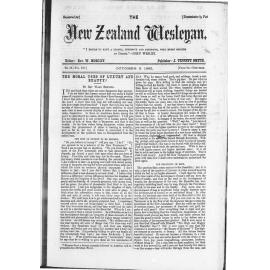 The New Zealand Wesleyan - 2nd October 1882