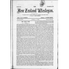 The New Zealand Wesleyan - 2nd April 1883