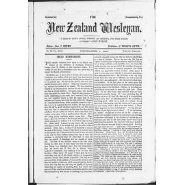 The New Zealand Wesleyan - 1st December 1883