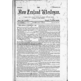 The New Zealand Wesleyan - 9th February 1884