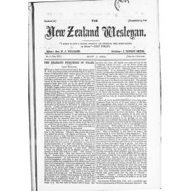 The New Zealand Wesleyan - 1st May 1884
