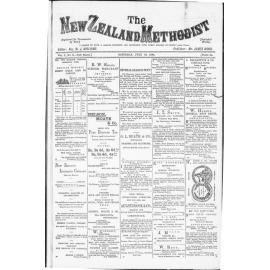 The New Zealand Methodist - 19th July 1884