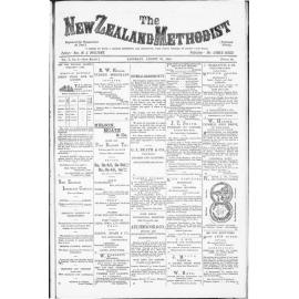 The New Zealand Methodist - 30th August 1884