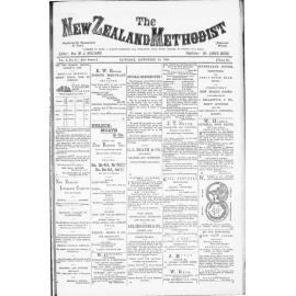 The New Zealand Methodist - 13th September 1884